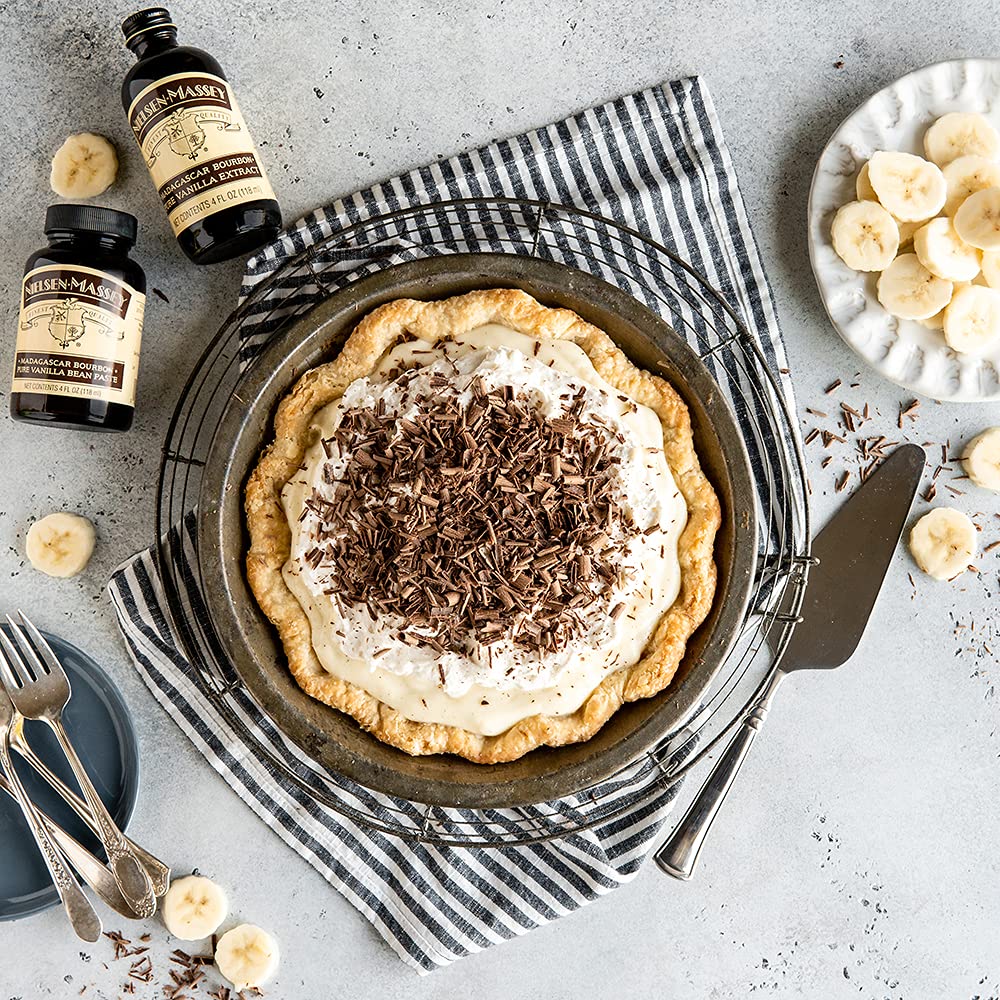 Nielsen-Massey Madagascar Bourbon Pure Vanilla Extract - 32oz Premium Baking & Cooking Vanilla - Perfect for Cakes, Cookies, Ice Cream & Desserts