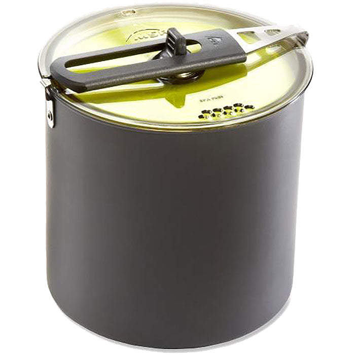MSR Trail Mini Duo Cook Set - Lightweight Backpacking Cookware for 2 People | Compact Camping Pot with Lid | Perfect for Hiking, Backpacking & Outdoor Adventures