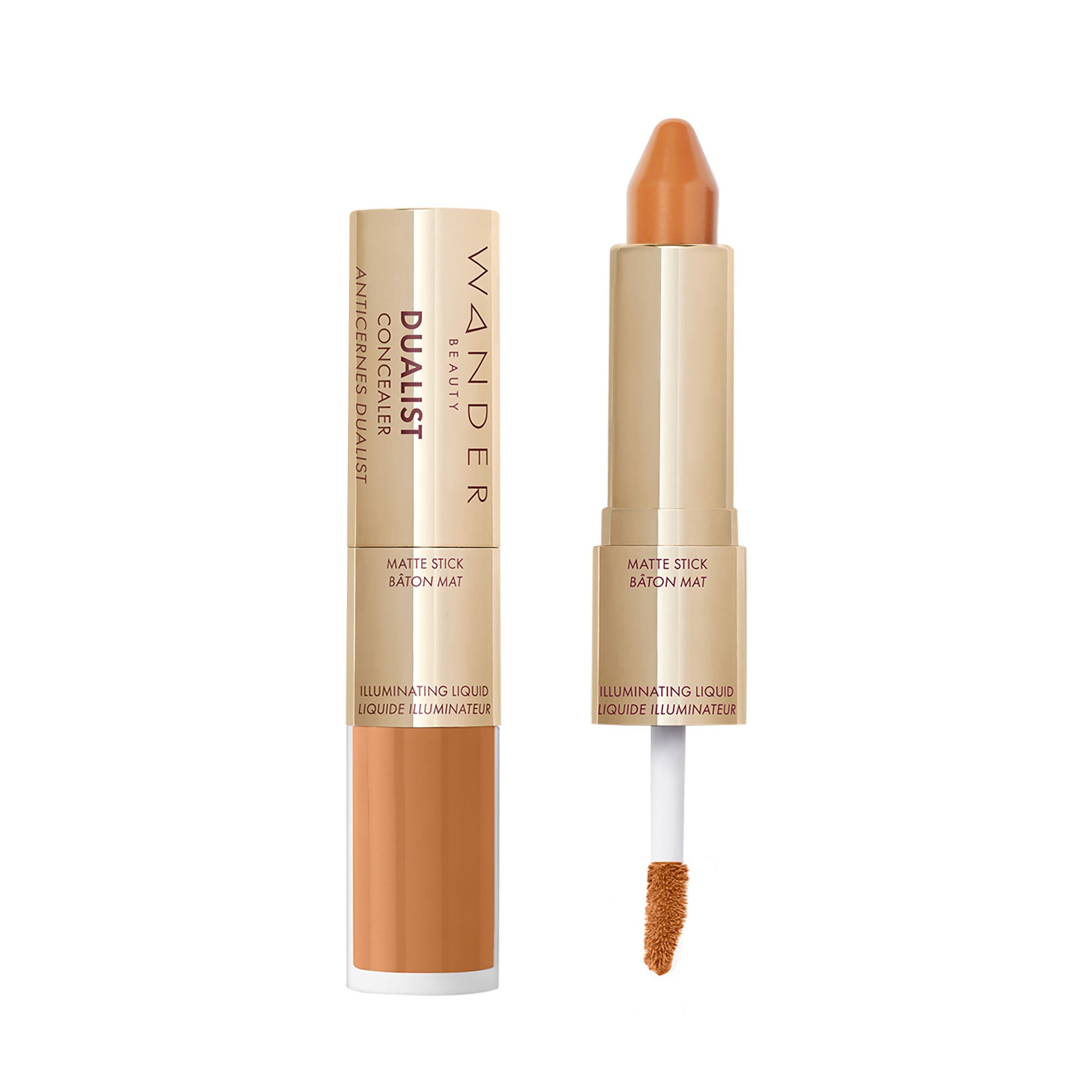 Dualist Matte and Illuminating Concealer - Full Coverage Makeup for Dark Circles & Blemishes | Perfect for Everyday Wear & Special Occasions