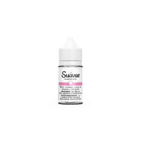 SUAVAE Salts Raspberry Nic Salt E-Liquid - 30mL Bottle for Vape Pens & Pod Systems | Smooth & Flavorful Vaping Experience