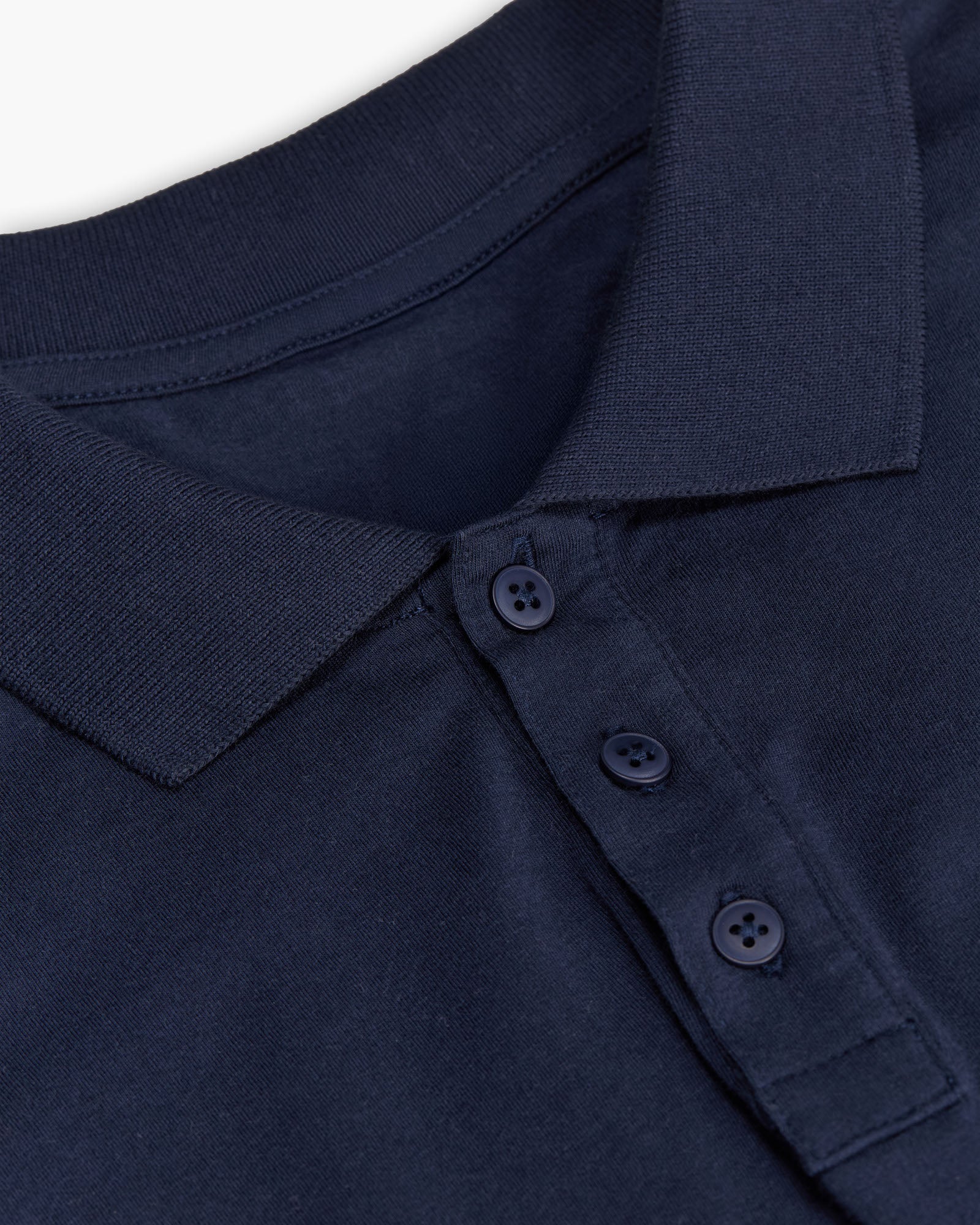 Classic Jersey Polo Shirt for Men - Comfortable Cotton Blend, Midnight Blue - Perfect for Casual Wear, Office & Golf