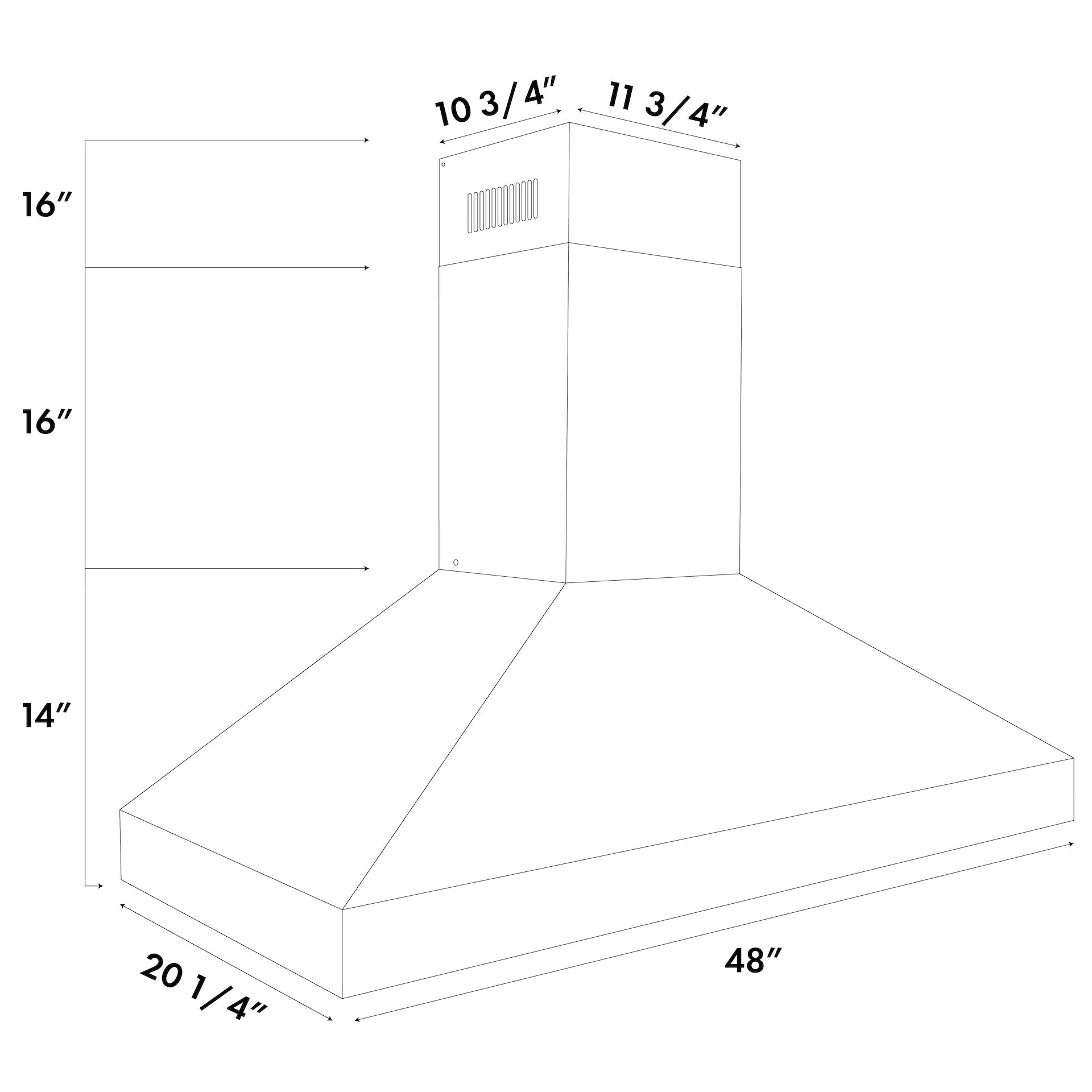 ZLINE 597 Professional Convertible Vent Wall Mount Range Hood - Stainless Steel, 30