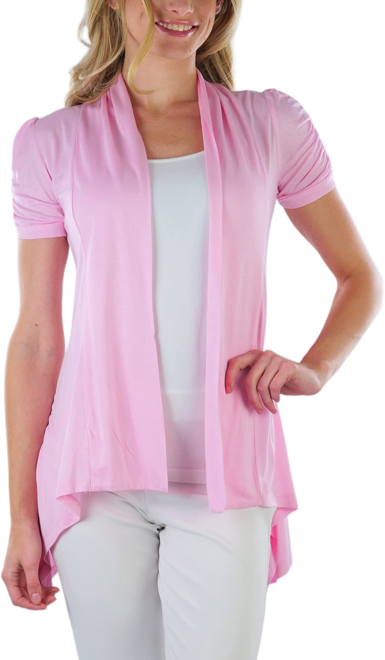 Stylish Women's Long Sleeve Open Front Lightweight Cardigan Sweater - Perfect for Office, Casual Outfits & Layering in Fall/Winter
