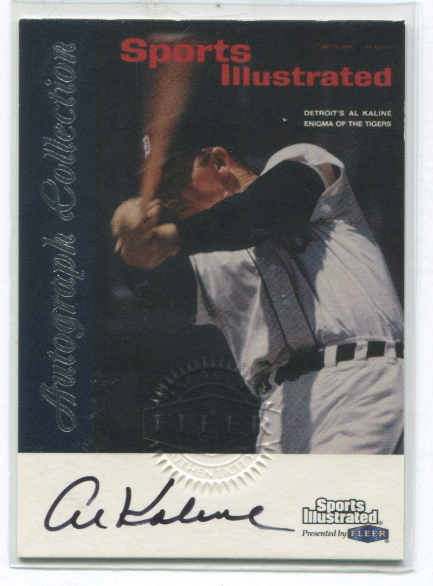 1999 Fleer Sports Illustrated Al Kaline Autographed Baseball Card - PSA Graded Collectible for MLB Fans & Sports Memorabilia Enthusiasts (Perfect for Display, Investment & Gifting)