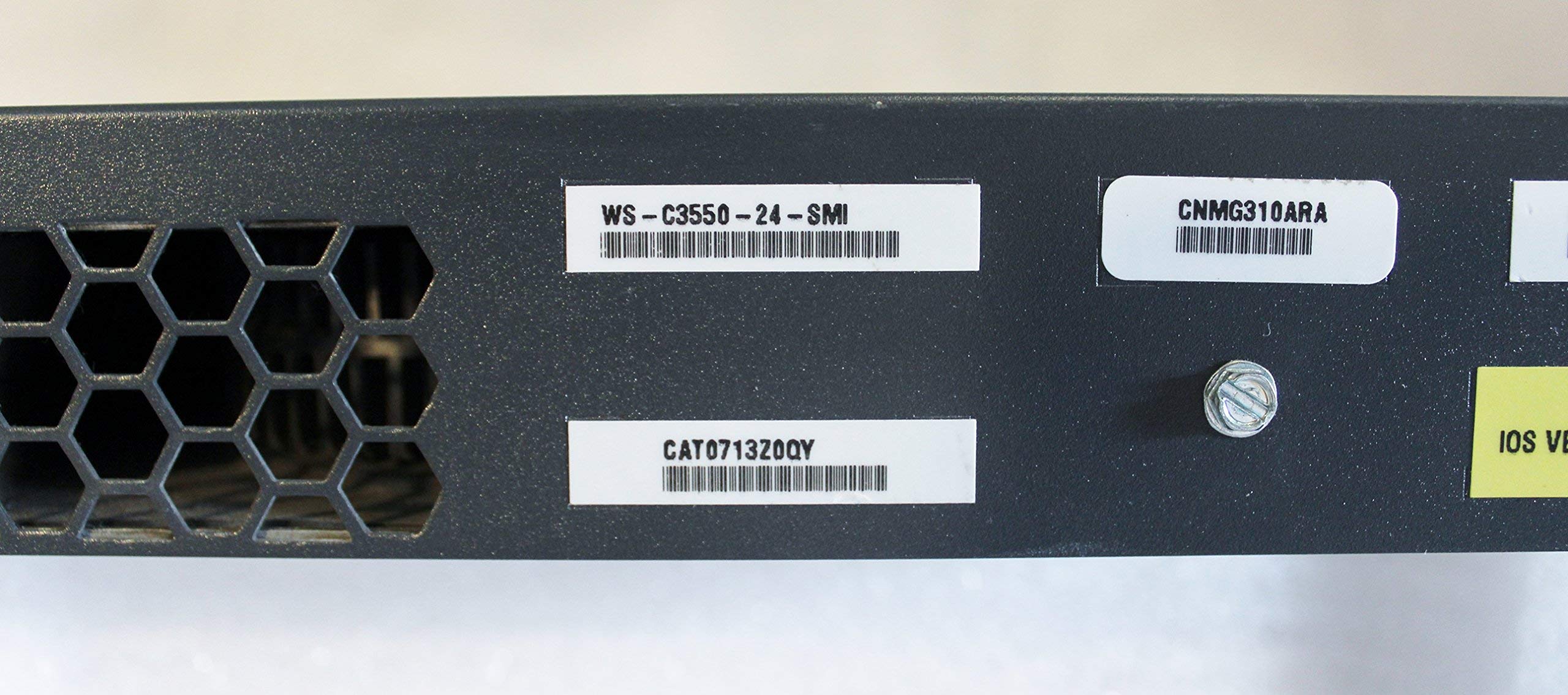 Cisco WS-C3550-24-SMI Catalyst 3550-24 Port 10/100 Ethernet Switch - Ideal for Small Business Networks & Office IT Infrastructure