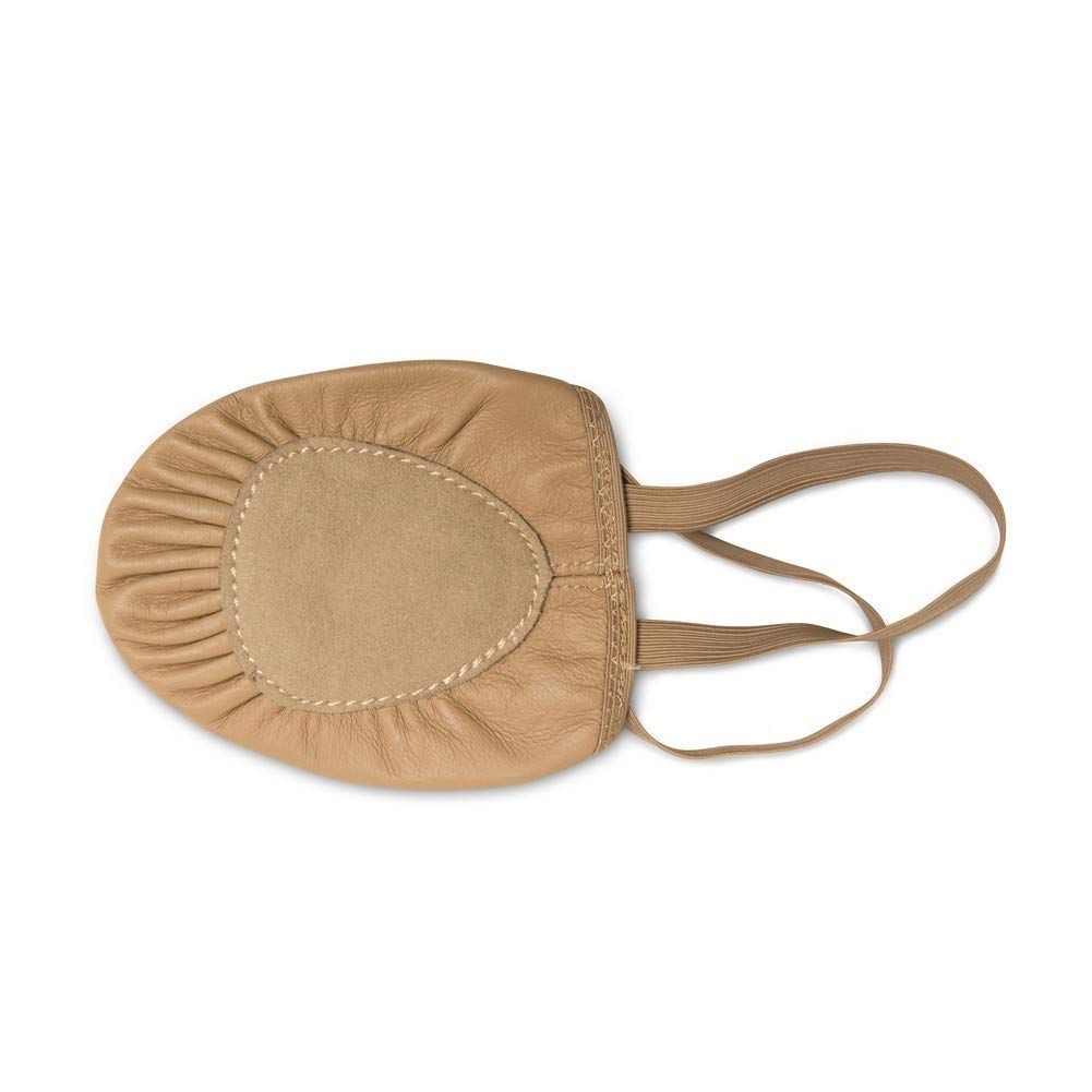 Danshuz Freedom Leather Half Sole Dance Shoe - Light Tan, Small (Size 364) | Comfortable Ballet Slippers for Jazz, Ballroom & Latin Dance Practice | Perfect for Dance Classes, Performances & Studio Training