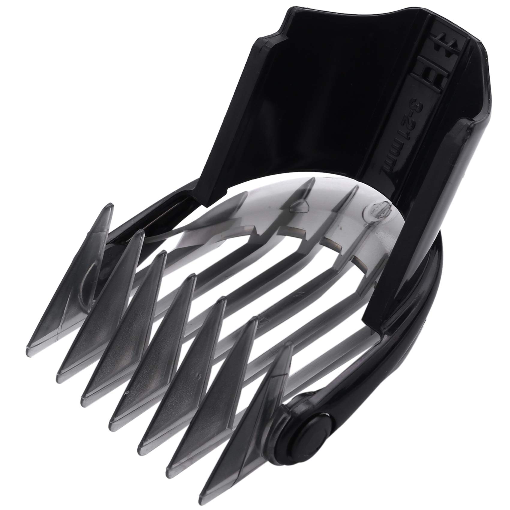 Professional Hair Clipper Comb Set (3-21mm) - Compatible with QC5010, QC5050, QC5053, QC5070, QC5090 - Precision Haircutting & Styling for Barbers & Home Use
