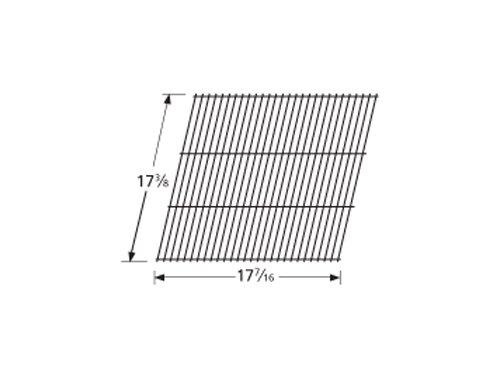 Kenmore 122.16431010 Gas Grill Porcelain Steel Wire Cooking Grid Replacement - Durable & Rust-Resistant for Outdoor BBQ, Grilling, and Backyard Cooking