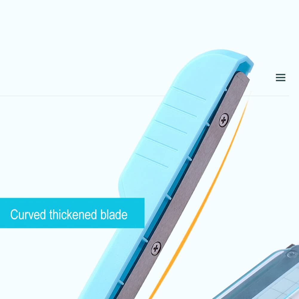 Small Paper Cutter - Mini Manual Photo Trimmer for Craft Paper, Labels, Cards & Scrapbooking | Perfect for DIY Projects, Card Making & Photo Albums