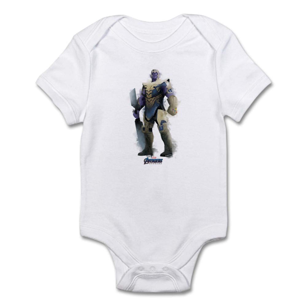 Thanos Baby Light Bodysuit - Cute Superhero Outfit for Infants & Toddlers | Perfect for Halloween, Cosplay & Marvel-Themed Parties