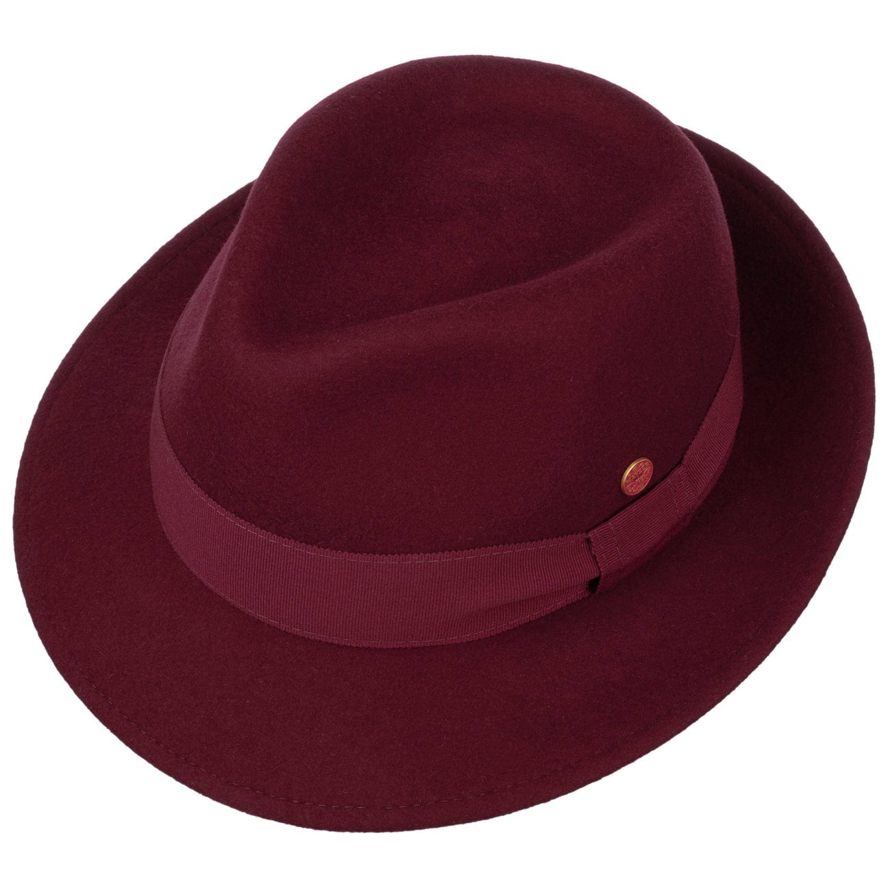 Stylish Mayser Manuel Fedora Hat for Men - Classic Wool Felt Dress Hat for Casual & Formal Occasions - Perfect for Weddings, Parties & Everyday Wear