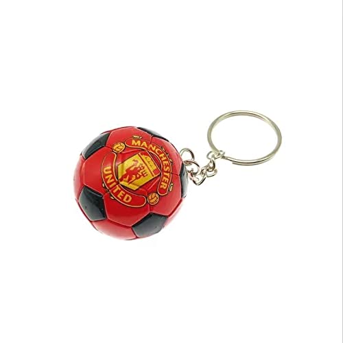 MYVZO 3D Football Keychain - PU Leather Soccer Keyring for Men, Sports Fan Gift, Unique Football Pendant Key Holder - Perfect for Gifts, Fan Souvenirs, and Sports Enthusiasts