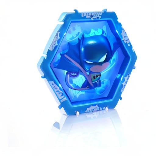 DC Comics Superhero Light-Up Bobblehead Figurine - Collectible Batman Metallic Toy for Fans & Decor | Perfect for Home Display, Office Desk & Gift Giving