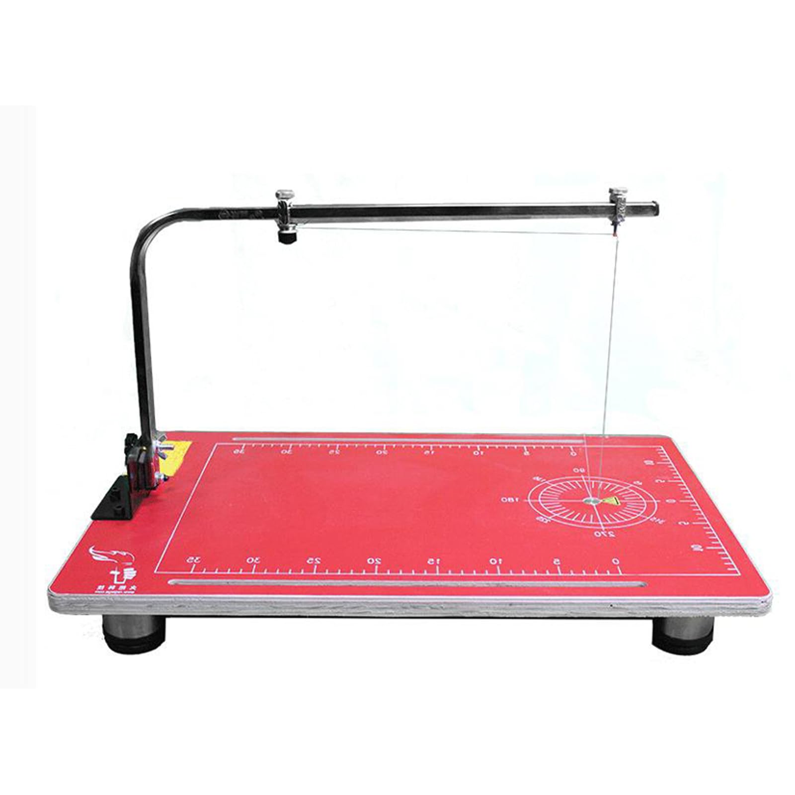 TECHTONGDA 110V Hot Wire Foam Cutter Machine - Adjustable Temperature Tabletop Styrofoam Cutting Tool for DIY Craft, Sponge, Pearl Cotton & KT Board - Perfect for Model Making, Packaging, and Art Projects