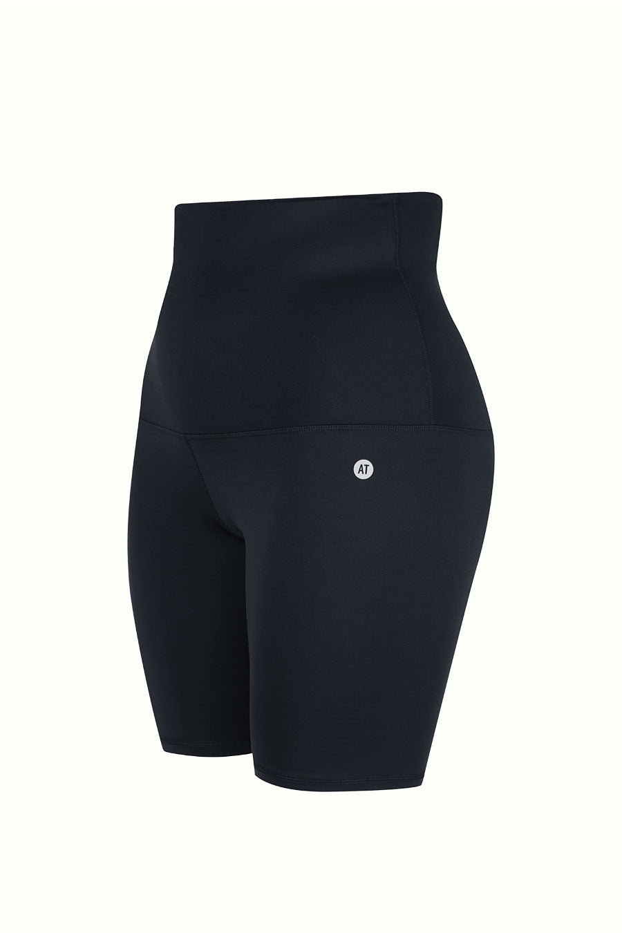 Postpartum Recovery Bike Shorts for Women - High Waisted Black Maternity Cycling Shorts - Comfortable & Breathable for Post Pregnancy Workouts, Yoga & Daily Wear