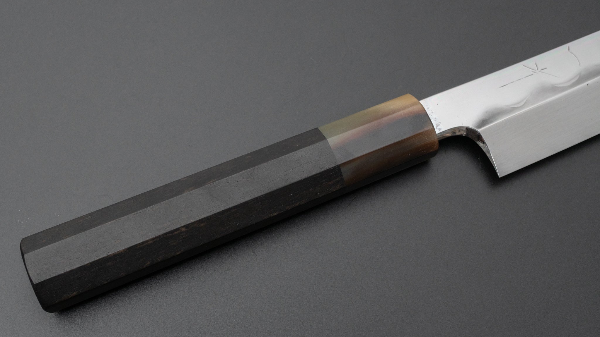 Hitohira Togashi White #1 Notaremon Mizu Honyaki Yanagi Sakimaru 300mm Japanese Sushi Knife with Taihei Ebony Handle & Saya - Perfect for Sushi Chefs & Professional Kitchen Use