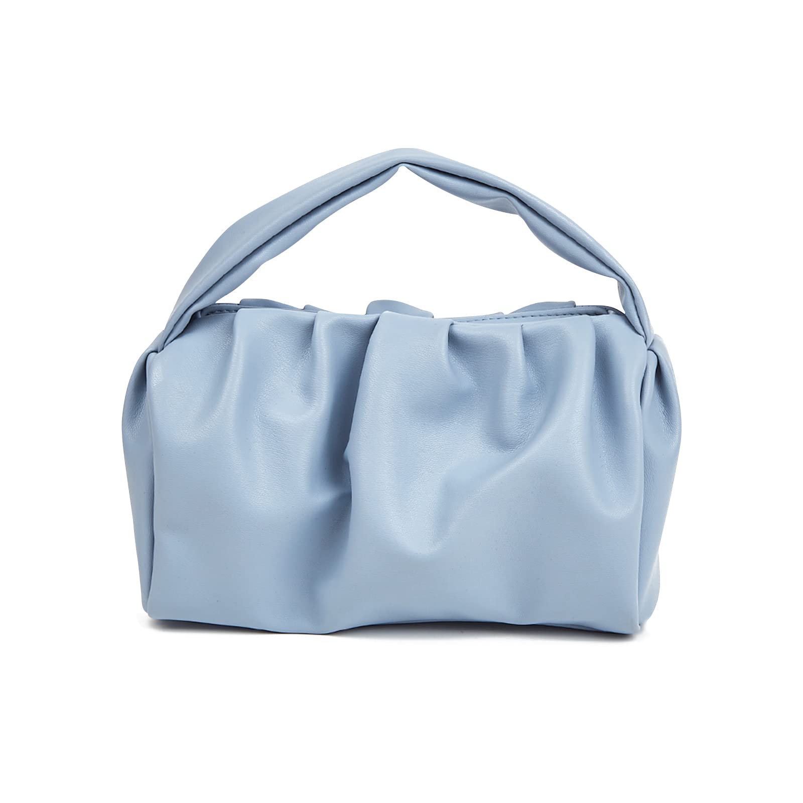 Ergocar Women's Soft Lightweight Clutch Purse - Fashionable & Elegant Shoulder Handbag for Work, Party & Travel | Cloud Design Small Crossbody Bag