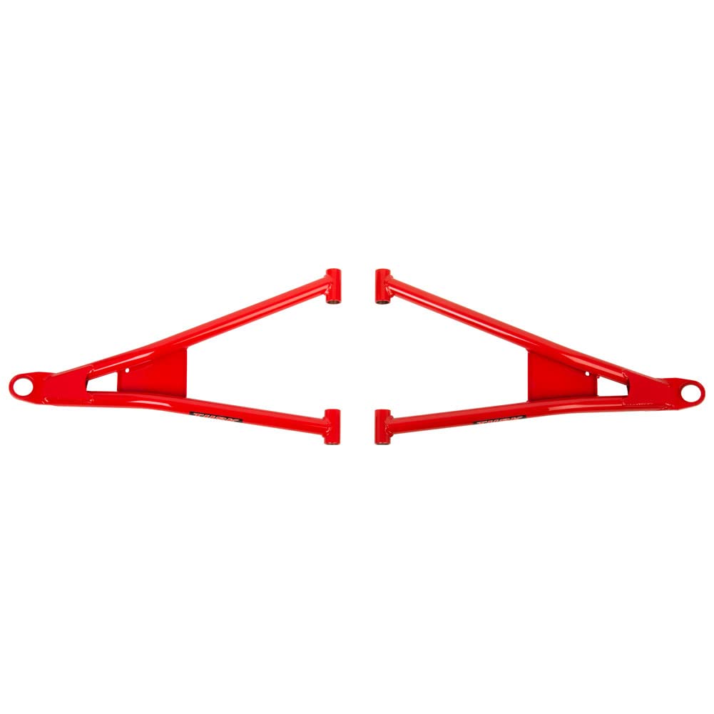 **TUSK Mohawk Extreme Duty High Clearance Lower A-Arms (Red) – No Hardware – Compatible with 2019 Polaris RZR XP 4 Turbo Limited Edition – Off-Road & Trail Riding Upgrade**
