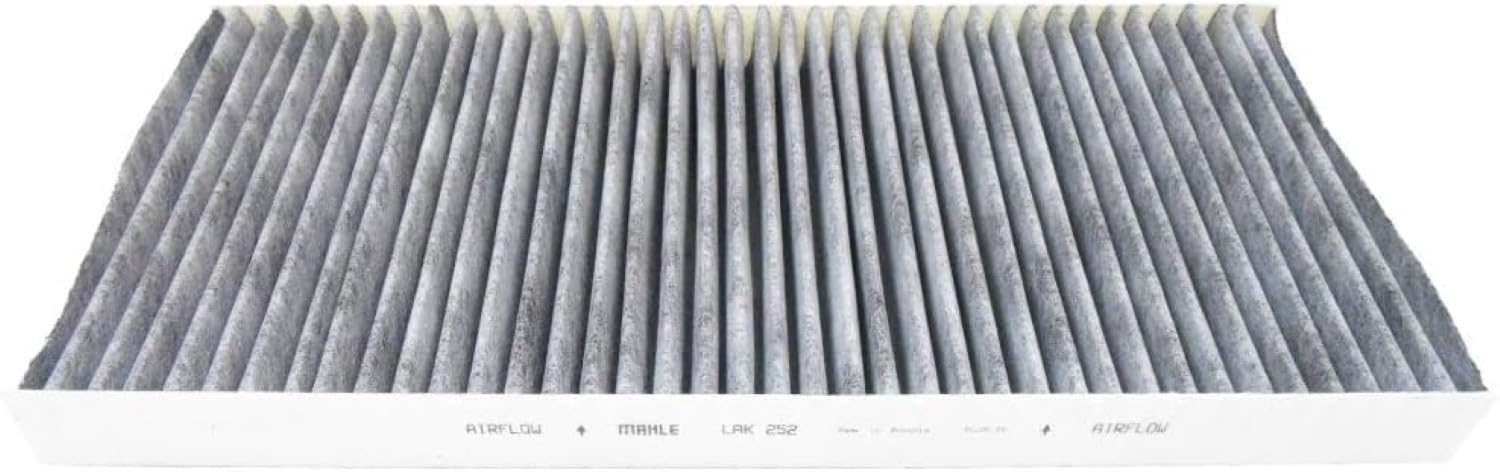 MAHLE LAK 252 Premium Cabin Air Filter for Cars & Trucks - Clean Air, Reduce Allergens & Odors - Perfect for City Driving & Allergy Season