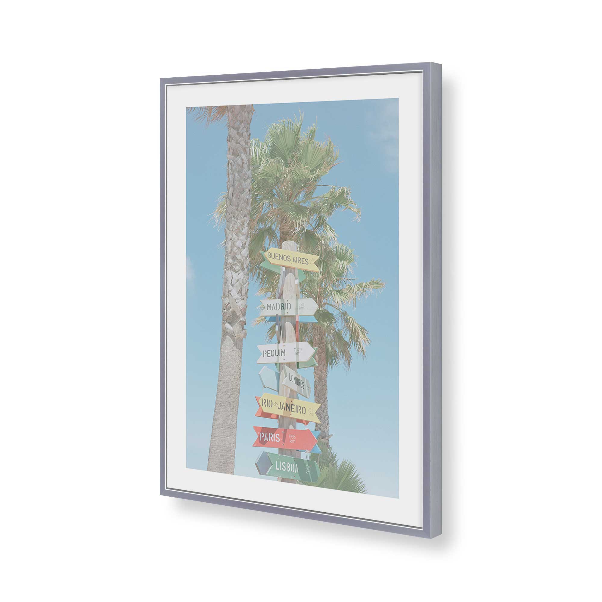 Direction to Daydreams Print - Inspirational Wall Art for Home & Office Decor | Perfect for Living Room, Bedroom, or Gift Giving