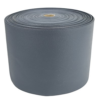 Latex-Free Resistance Exercise Band - Silver, 50 Yard Roll/Box - Perfect for Home Workouts, Physical Therapy & Strength Training