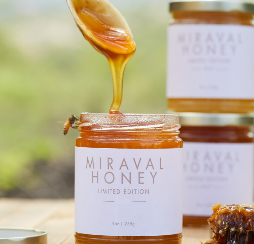 Organic Miraval Raw Honey - Pure, Unfiltered & Natural | Perfect for Tea, Baking & Healthy Recipes | 100% USA Sourced