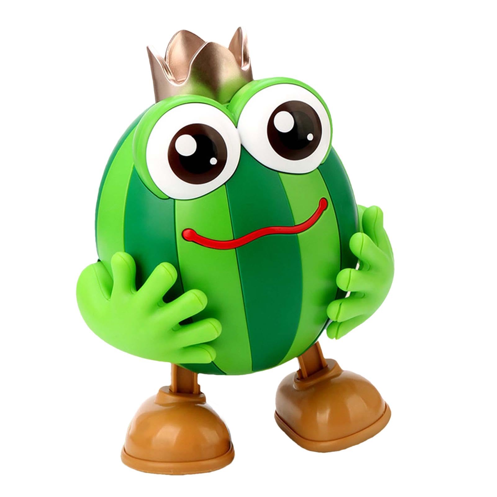Electric Dancing Watermelon Doll Toy with Music & Lights - Interactive Cartoon Watermelon Toy for Kids | Fun Party Gift, Birthday Present & Educational Playtime Activity