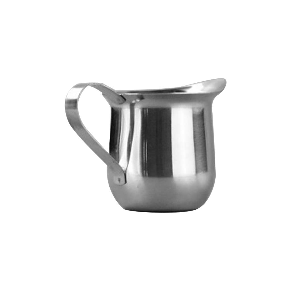 Premium Stainless Steel Milk Frother Pitcher - Barista Grade Coffee Latte Art Jug for Perfect Foam - Ideal for Home & Professional Use in Coffee Shops, Cafes & Kitchens