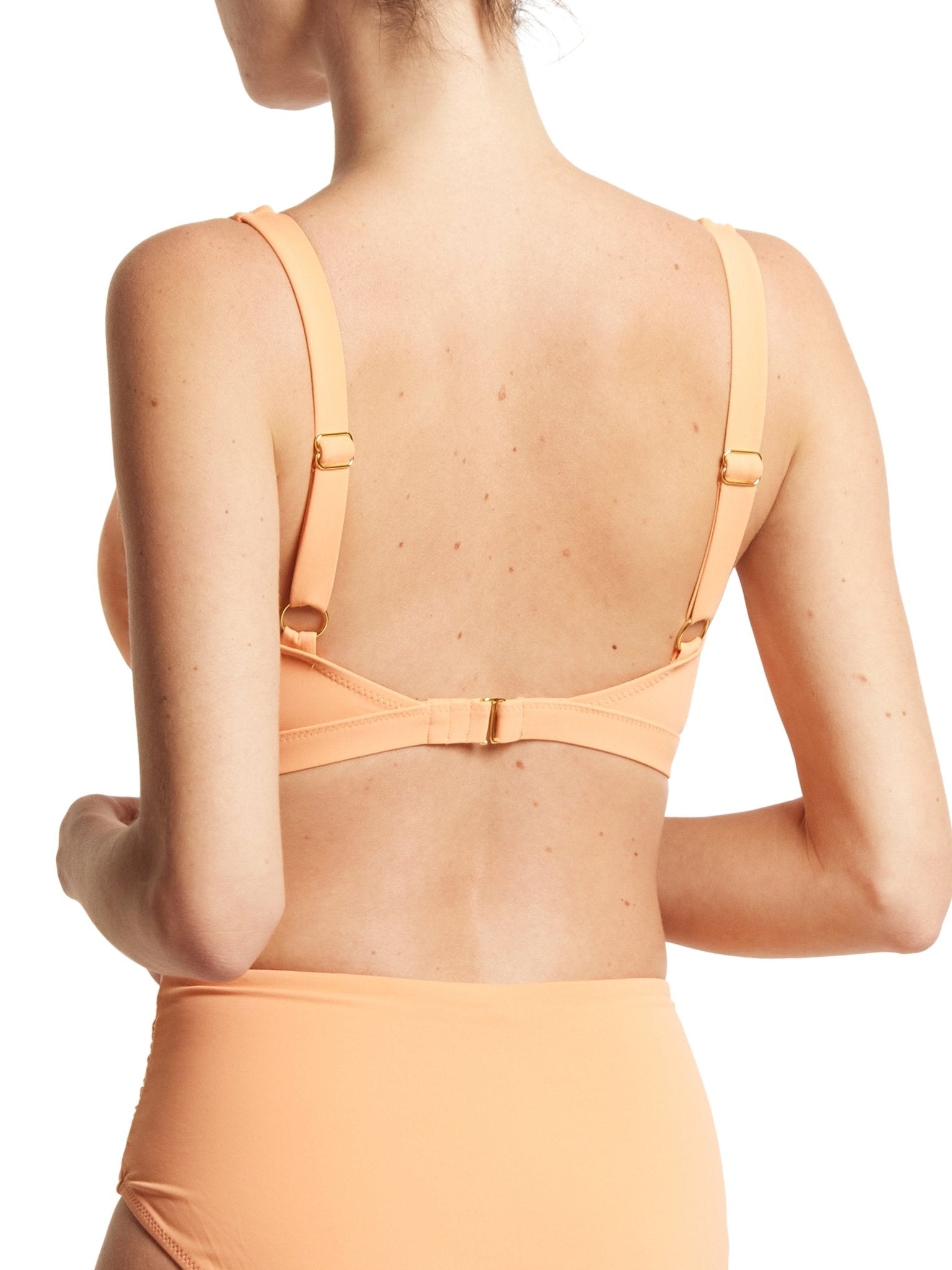 Plunge Swim Top for Women - Sexy Deep V Neck Bikini Top - Perfect for Beach, Pool, and Summer Vacations
