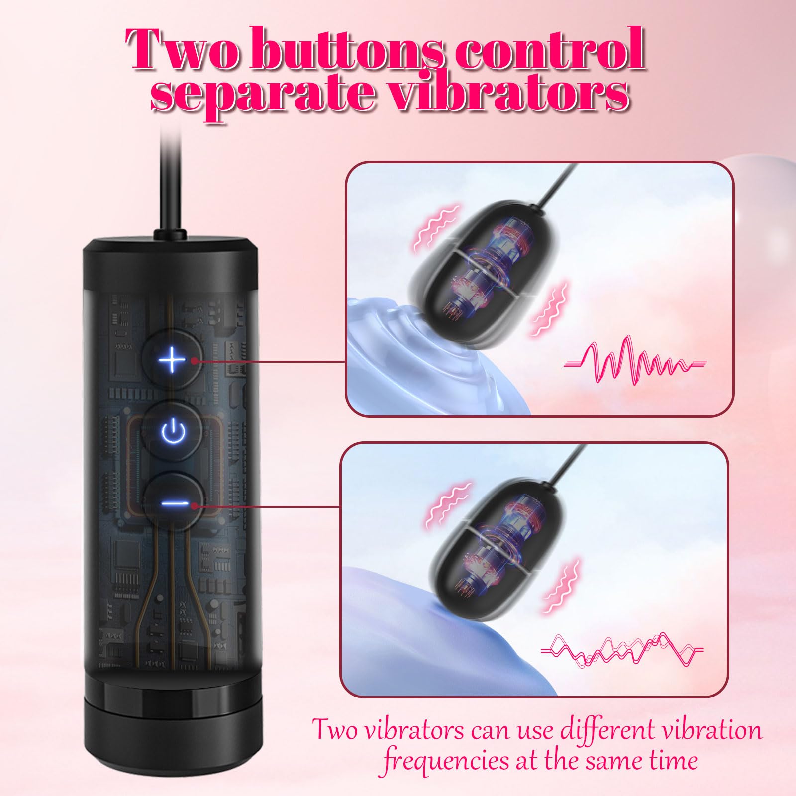 7-Speed Mini Bullet Vibrator for Women - Remote Control USB Rechargeable G-Spot & Clitoral Stimulator - Couples Sex Toy for Bedroom & Travel Use