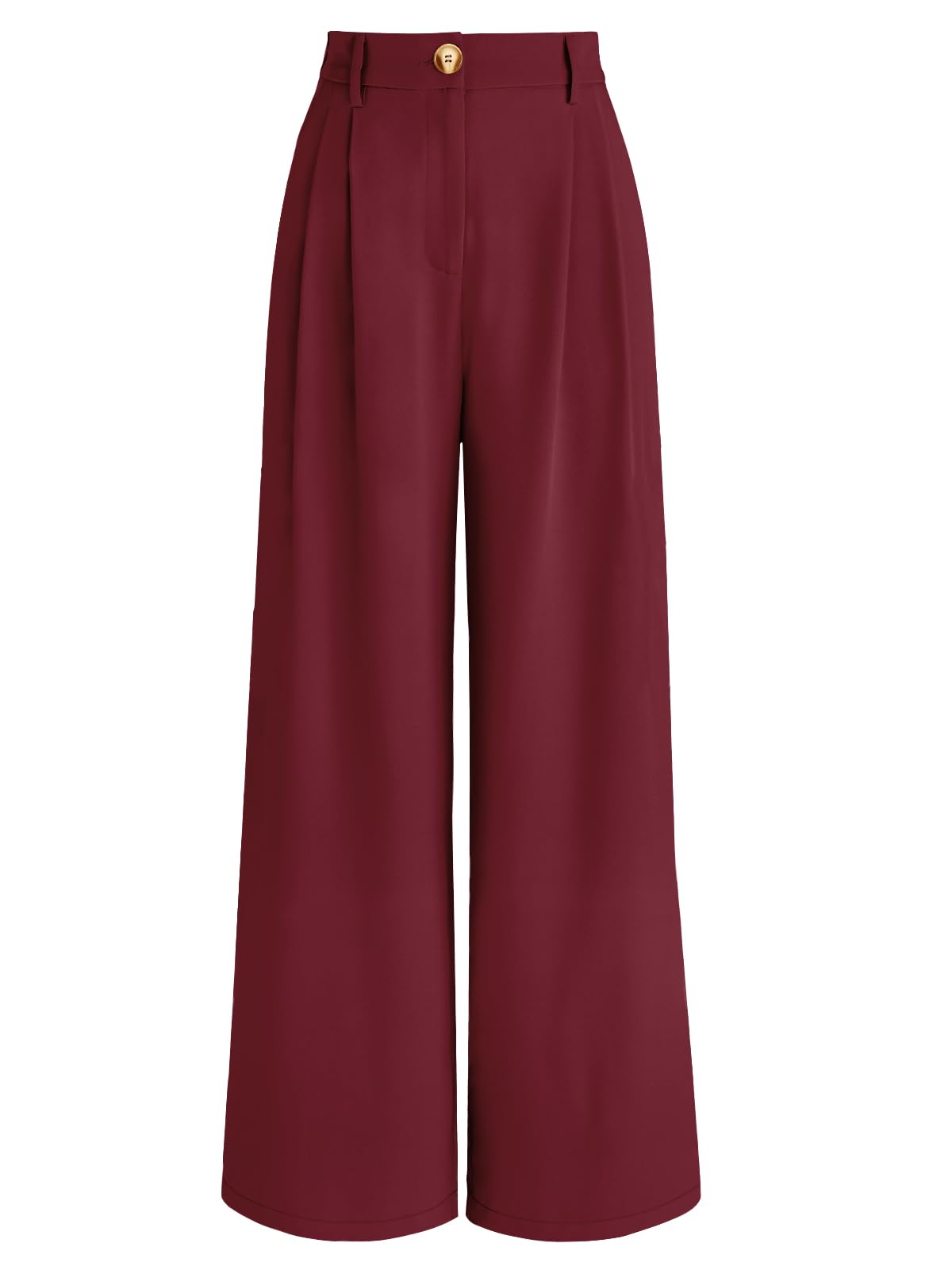 AUTOMET Women's Wide Leg Dress Pants - High Waisted Loose Fit Business Casual Work Trousers with Pockets - Office Wear & Professional Outfits 2025