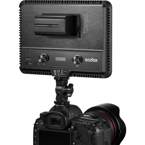 Godox LDP18D 18W Bi-Color LED Video Light Panel - 3200K-5600K Adjustable, CRI≥95 for Photography, YouTube & Studio Lighting - Perfect for Vlogging, Interviews & Indoor Filming