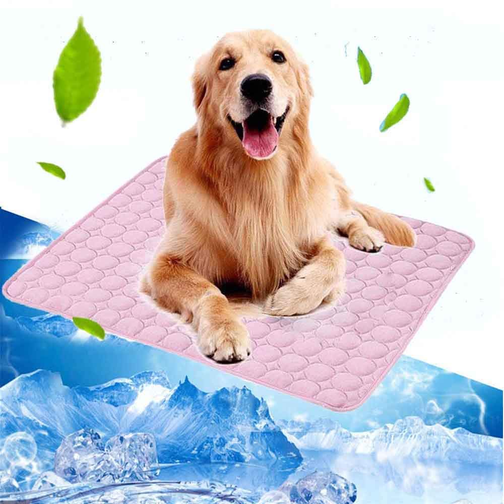 PETCUTE Cooling Mat for Dogs & Cats - Summer Pet Cooling Pad for Crates, Kennels & Beds | Keep Pets Cool in Hot Weather, Travel & Outdoor Activities