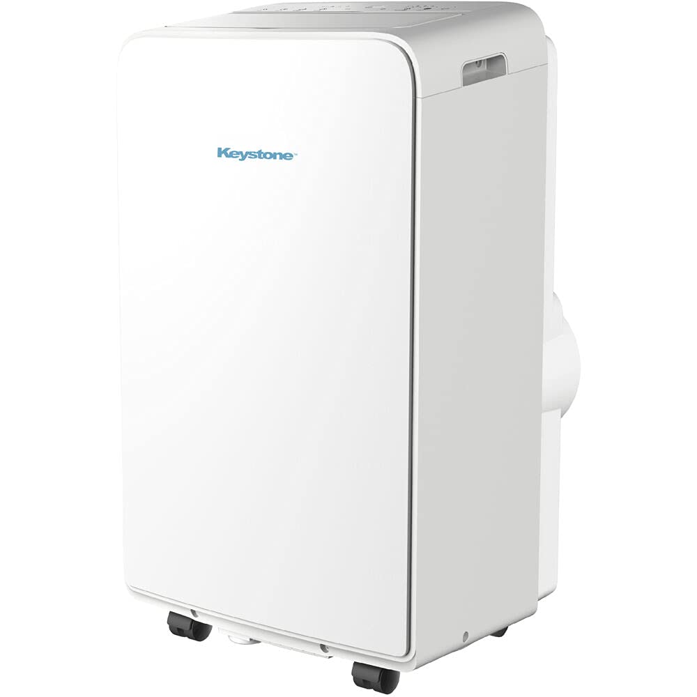 Keystone 8000 BTU Portable Air Conditioner - Compact Cooling for Small Rooms, Bedrooms & Offices | Energy Efficient AC Unit with Easy Installation