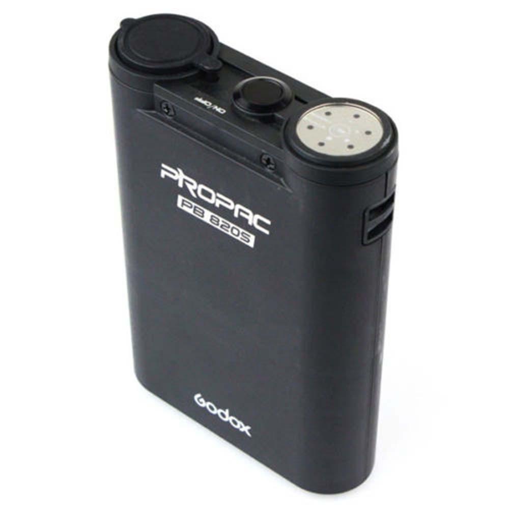 Godox PB820S Lithium-ion Battery Pack for Speedlite Flash - High Capacity Rechargeable Power Source for Photography, Studio Lighting & On-the-Go Shooting