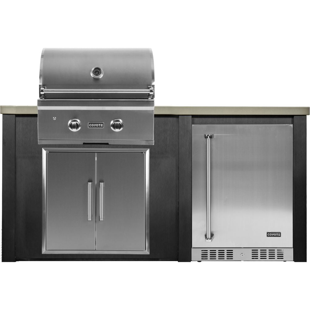 5.5 Ft. Outdoor Kitchen Island with 24