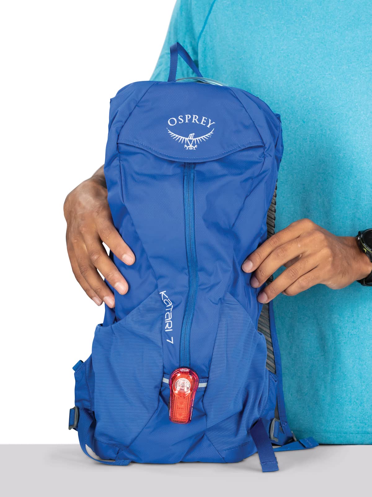 Osprey Katari 1.5 Men's Hydration Backpack for Cycling, Hiking & Outdoor Sports - Lightweight Water Pack with 1.5L Reservoir