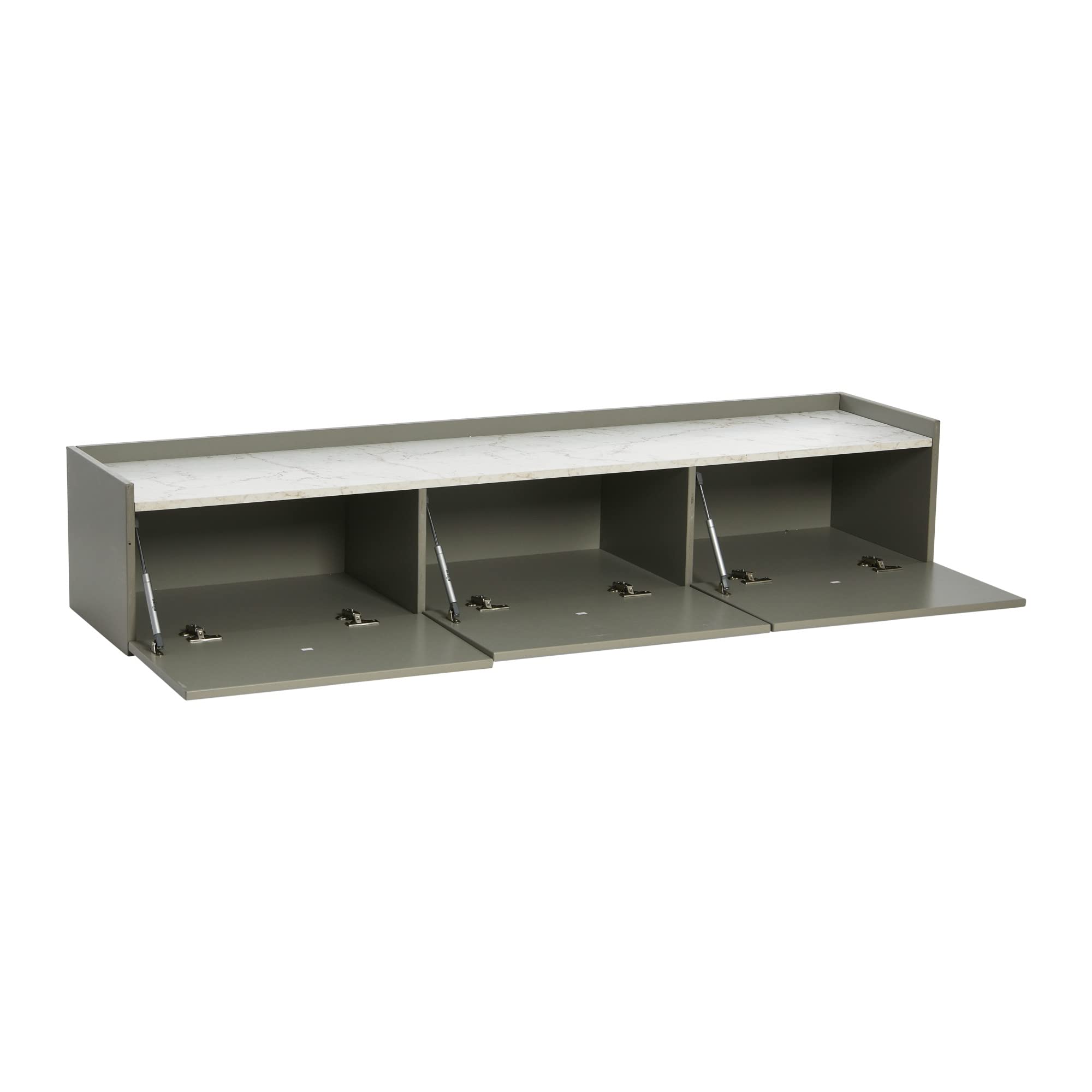 Creative Co-Op Floating 3-Door Console Cabinet - 16