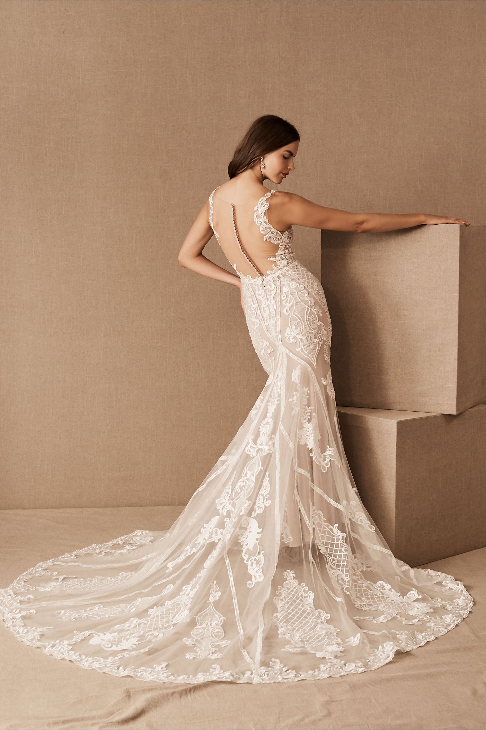 Wtoo Viola 11109 Wedding Gown - Elegant Lace Bridal Dress for Church Ceremony & Formal Events