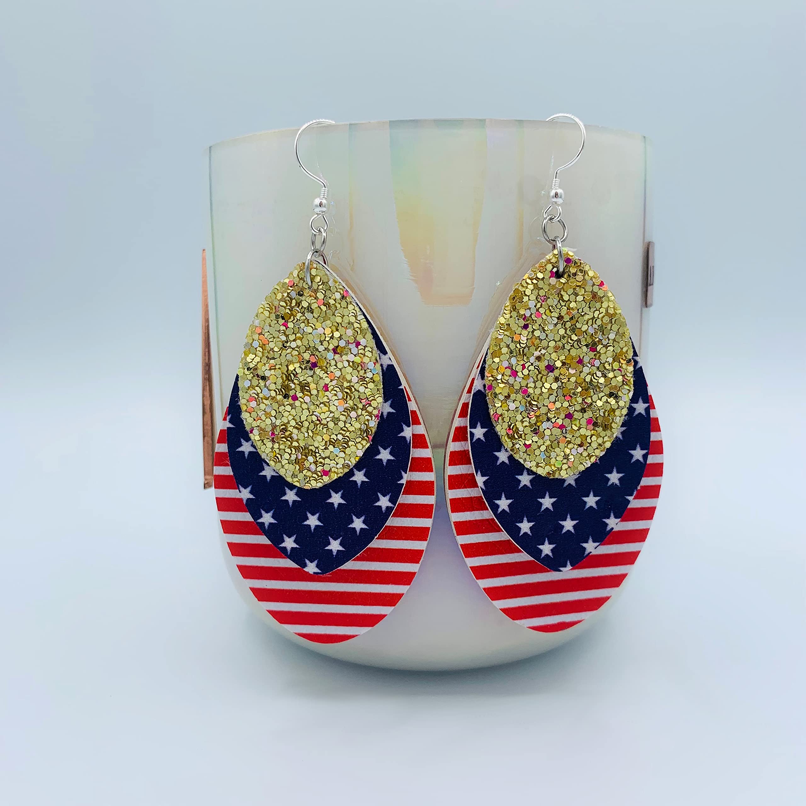 Women's Football Earrings - Set of 2 - Soccer Jewelry Accessories for Women - Perfect for Game Day, Sports Fans & Football Lovers - Gift Idea for Her