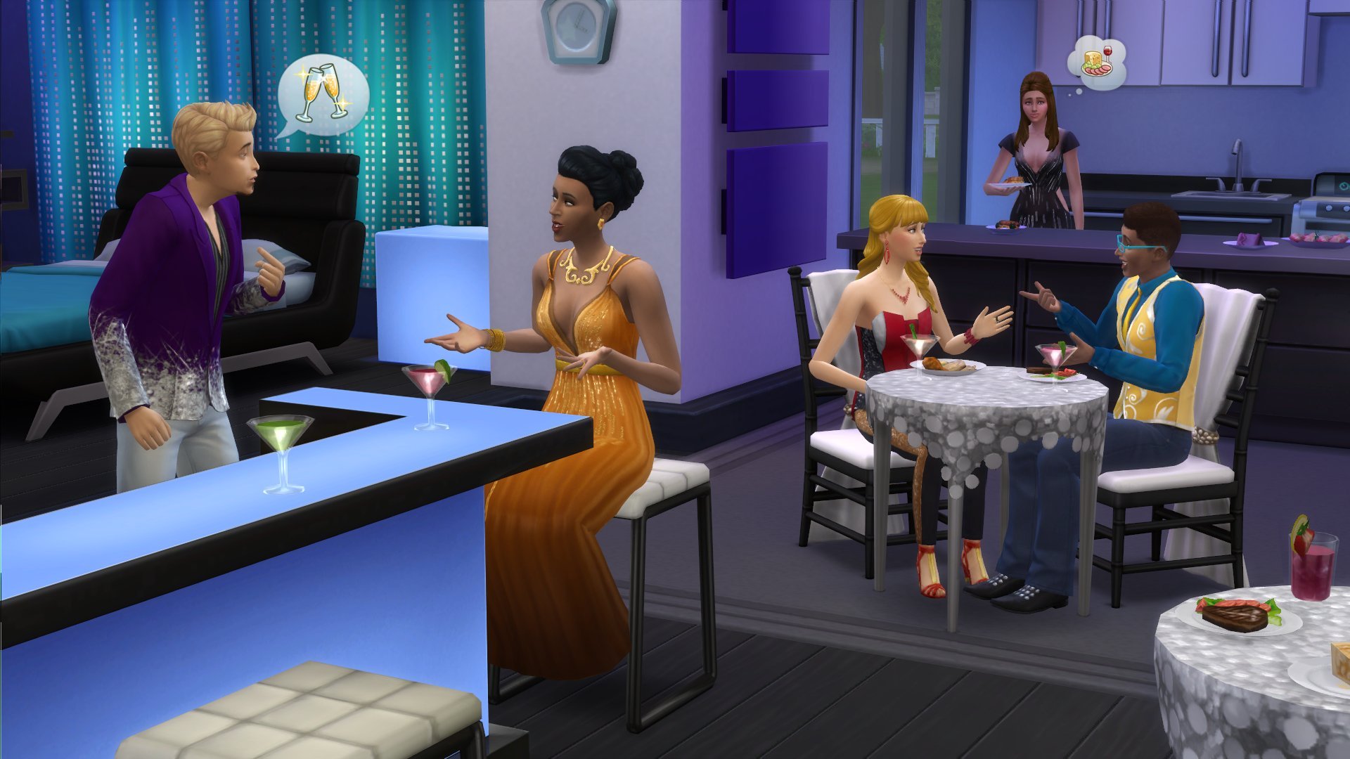 The Sims 4 Luxury Party Stuff Expansion Pack - Origin PC Digital Download Code | Virtual Celebration & Social Events Game Add-On