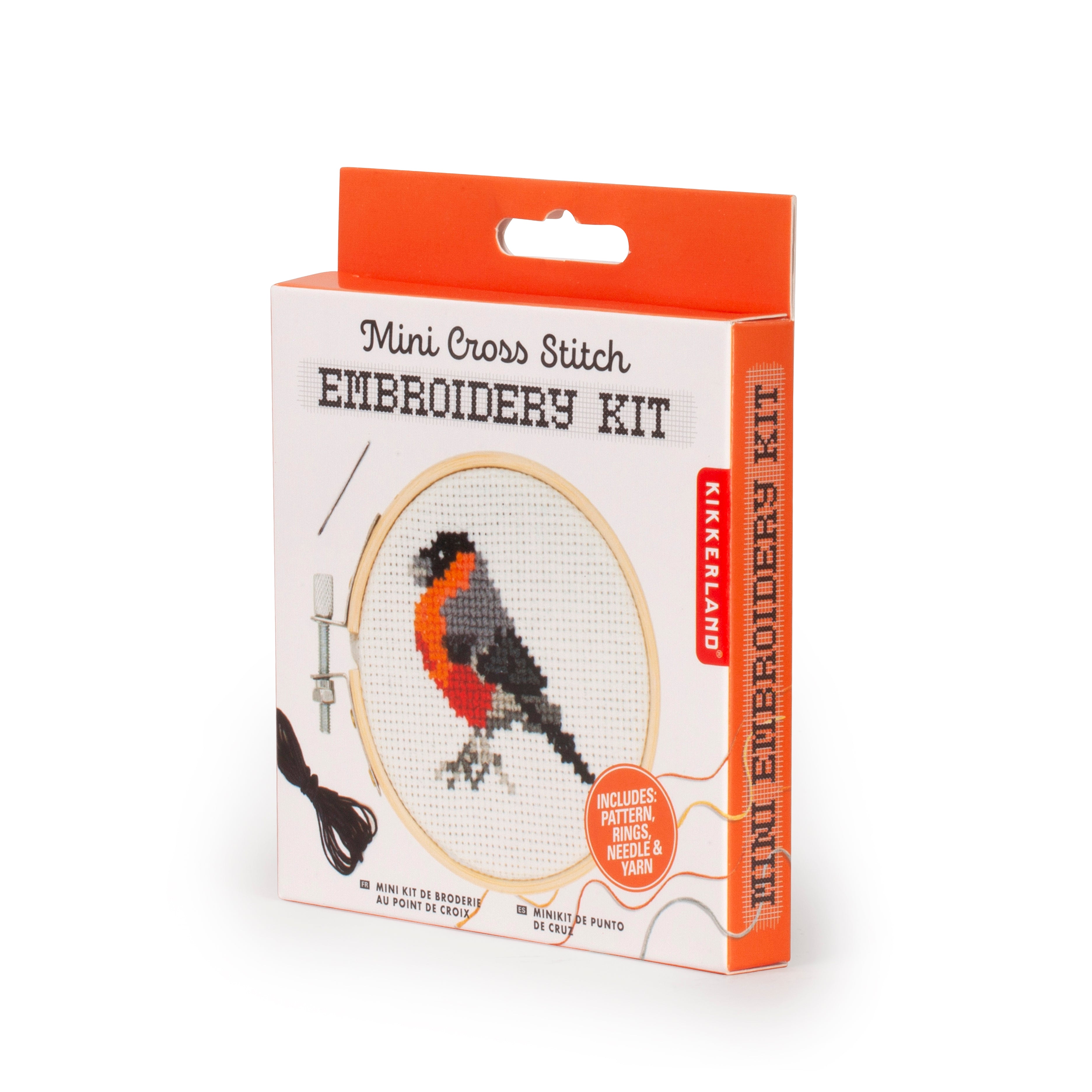 Bird Mini Cross Stitch Embroidery Kit for Beginners - DIY Handmade Craft Kit with Pattern, Thread & Needle - Perfect for Home Decor, Gifts & Relaxation