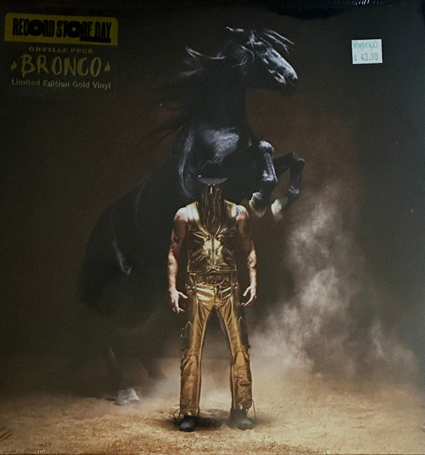 Orville Peck Bronco Limited Edition 2xLP Vinyl Album (RSD Exclusive, Gold) - Mint Condition - Perfect for Record Collectors & Country Music Fans