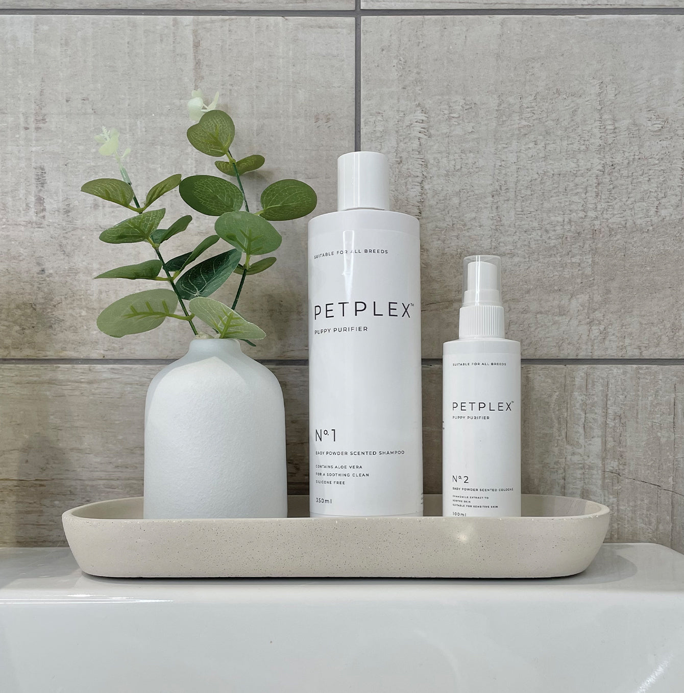 PetPlex No. 1 Puppy Purifier Shampoo 350ml - Gentle Cleansing & Odor Control for Dogs - Perfect for Bath Time & Grooming