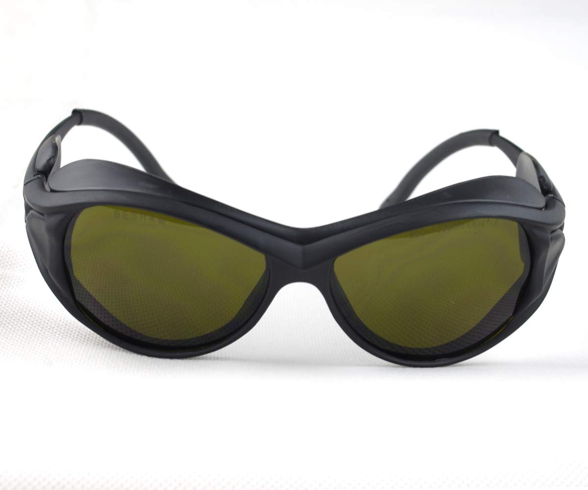 850nm 980nm 1064nm OD4+ OD6+ IR Infrared Laser Safety Goggles - CE T5-2 Certified Protective Eyewear for Fiber Laser Welding, Engraving & Cutting - Ideal for Industrial, Medical & Laboratory Laser Applications