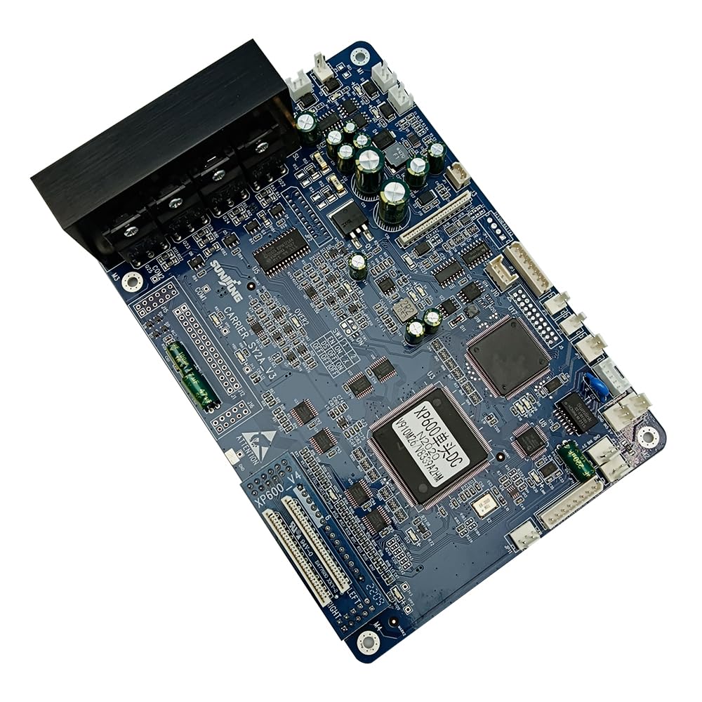 XP600 Carriage Board Single Head Driver Board for UV Senyang Printer - Replacement Part V910M26/V8339A2HM - Compatible with UV Printing Machines for Signage, Textile & Industrial Applications
