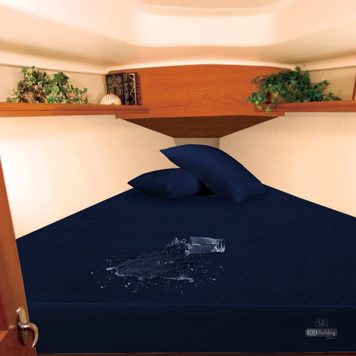 Waterproof Mattress Protector XL V Berth Size - 15