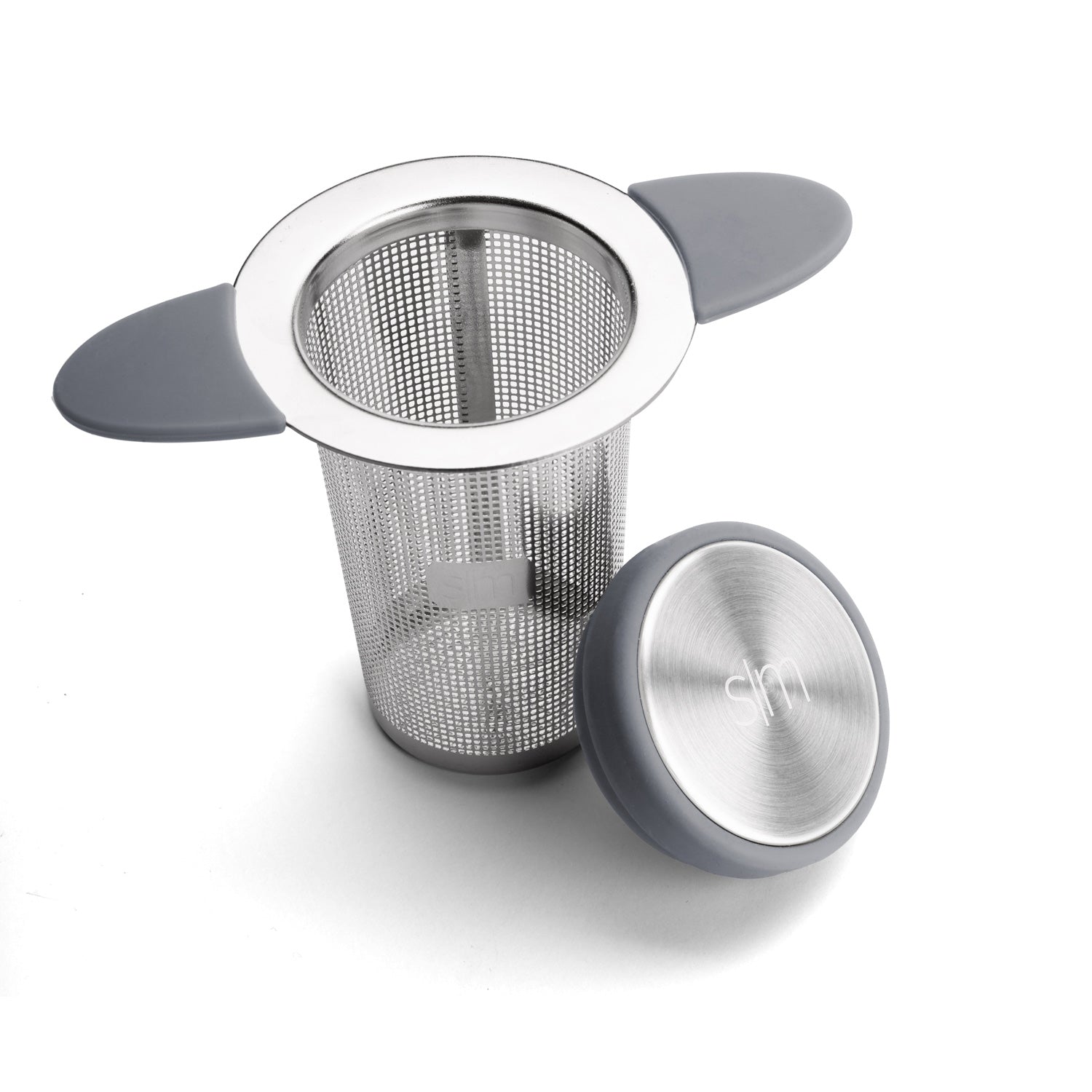 Premium Stainless Steel Tea Infuser with Handle - Fine Mesh Loose Leaf Tea Strainer - Ideal for Herbal, Green, Black & Iced Tea Brewing at Home or Office