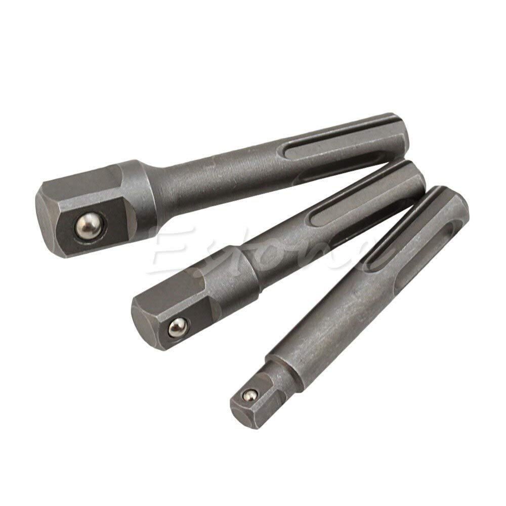 3-Piece SDS Plus Drill Bit Set - 1/4