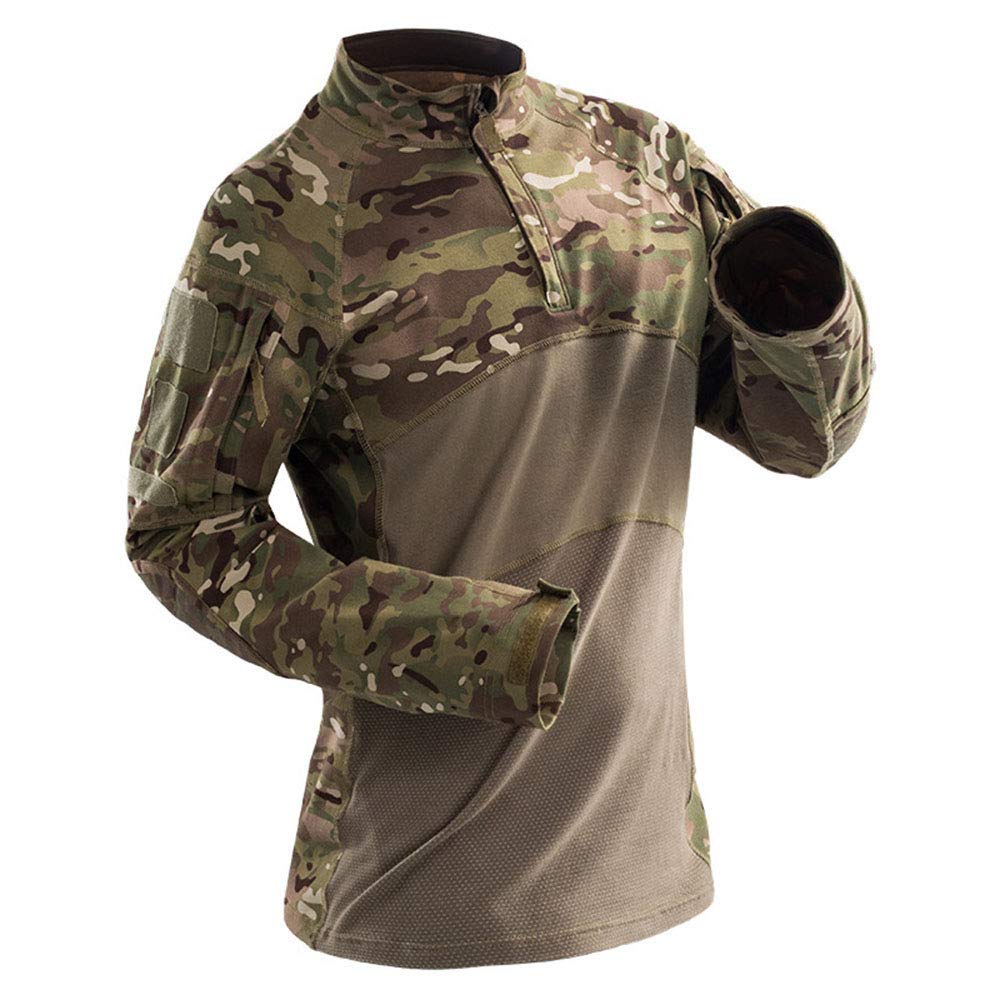 Airsoft Hunting & Shooting Sports BDU Tactical Combat Uniform - Military Camouflage Clothing for Outdoor Survival, Paintball & Airsoft Games